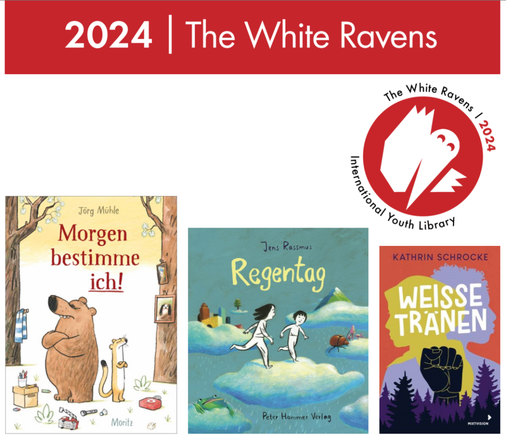 Three books make the 2024 White Ravens list