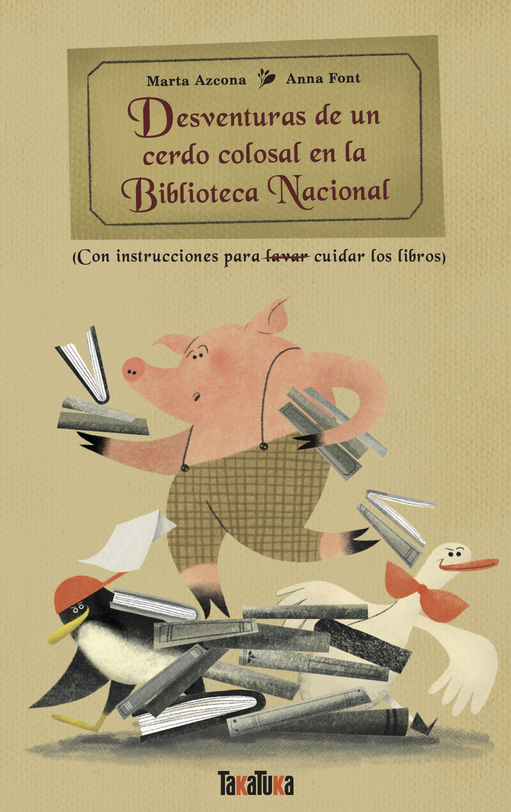 Misadventures of a Giant Pig at the National Library